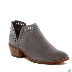 Vince Camuto Persiella Grey Suede Booties